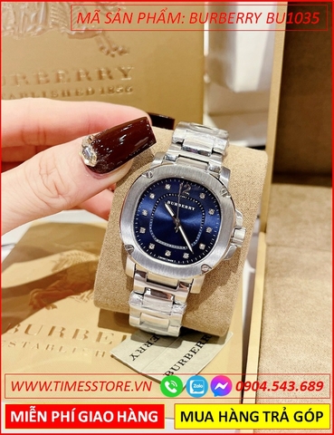 dong-ho-nu-burberry-britain-mat-vuong-xanh-day-kim-loai-timesstore-vn