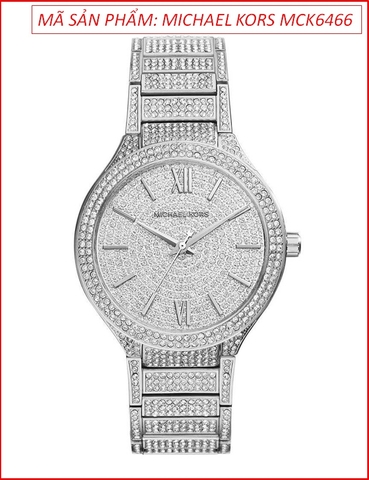 Đồng hồ Nữ Michael Kors Kerry Mặt Full Đá Swarovski Dây Kim Loại (38mm)