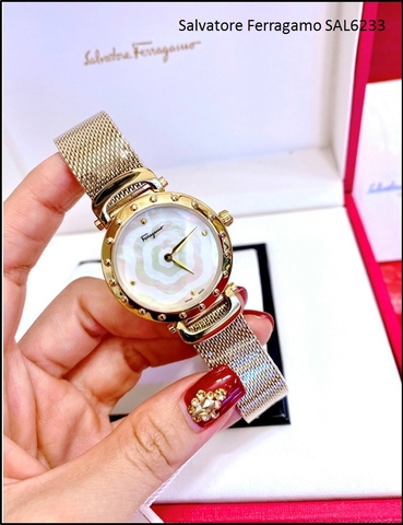 Đồng hồ Salvatore Ferragamo Nữ Vàng Gold SAL6233 (32mm)