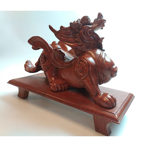 Đôi Tì Hưu gỗ hương