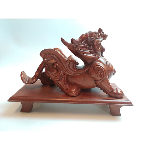 Đôi Tì Hưu gỗ hương