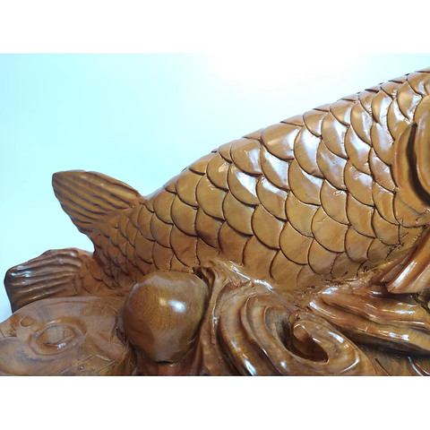 Cá rồng gỗ - Kim long - Kim long đạp sóng - Cá rồng tài lộc