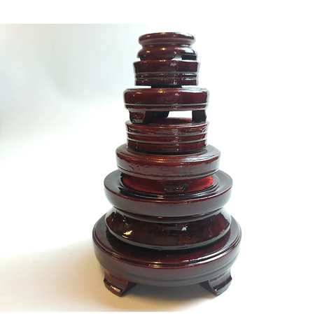 Đế kê ngọc - đế gỗ tròn