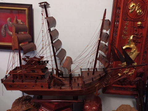 Thuyền buồm gỗ - KH_04310121
