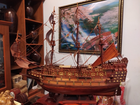 Thuyền buồm gỗ - KH_05310121