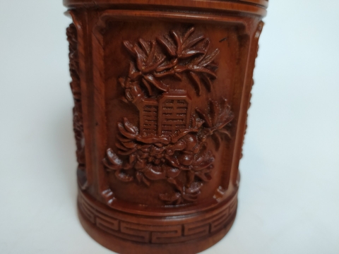 Ống cắm bút tứ quý - GD_21020321