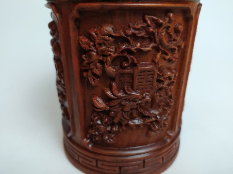 Ống cắm bút tứ quý - GD_21020321