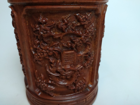 Ống cắm bút tứ quý - GD_21020321