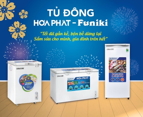 CÙNG TỦ ĐÔNG HÒA PHÁT ĐÁNH BAY COVID-19 TRONG DỊP TẾT NÀY