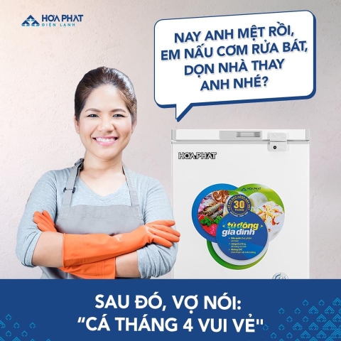 Cả tuần đều tươi với tủ đông hoà phát