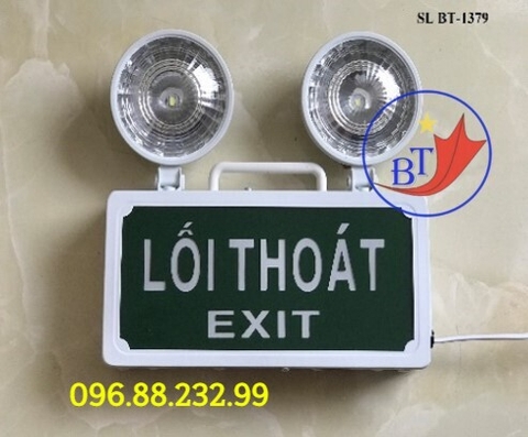 Đèn exit kết hợp sự cố Shengli (SL BT-1379)