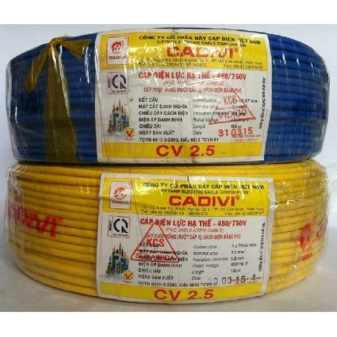 Dây điện Cadivi 2.5