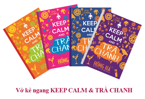 Vở kẻ ngang Keep Calm & Trà Chanh