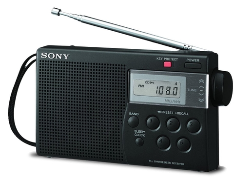 ĐÀI RADIO SONY ICF-M260 ( AM/ FM/ TV digital tuning radio )