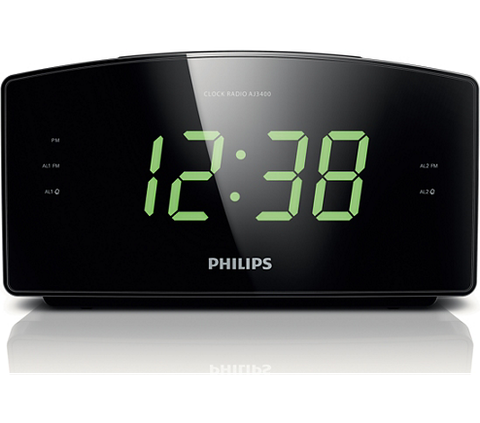 ĐÀI RADIO ĐỒNG HỒ BÁO THỨC PHILIPS AJ-3400