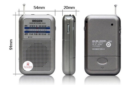 RADIO MINI DEGEN DE333