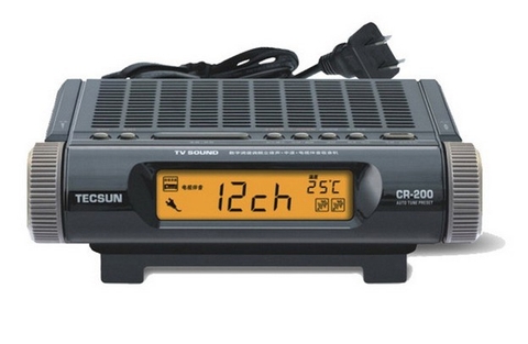 RADIO CLOCK TECSUN CR- 200