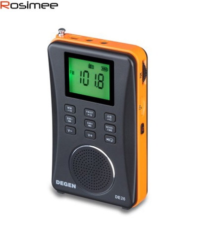 ĐÀI RADIO FM NGHE NHẠC MP3 CAO CẤP DEGEN DE26