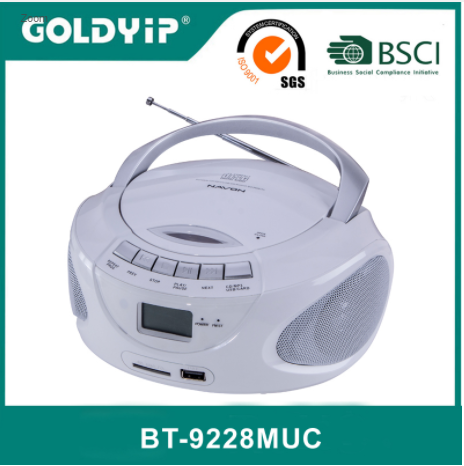 ĐÀI ĐĨA CD , USB, BLUETOOTH RADIO GOLDYIP BT-9228 MUC