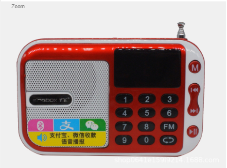 ĐÀI FM MP3 BLUETOOTH NGHE NHẠC MINI QG-207BT ( rất nhỏ gọn)