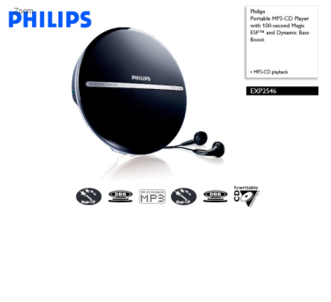 MÁY NGHE ĐĨA CD WALKMAN PHILIPS EXP-2546