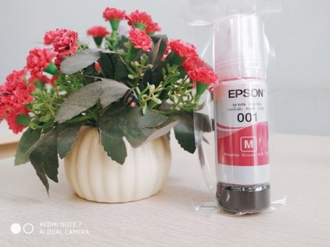 Mực in màu đỏ Eco Tank 001 dùng cho máy in Epson L4150/L4160