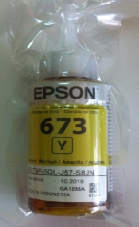 Mực nước in phun màu Epson L800 - Màu vàng T6734