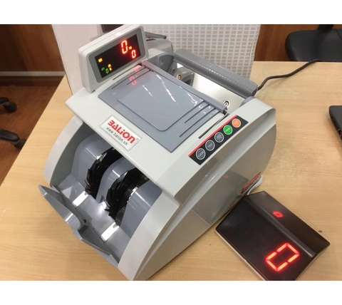 Máy đếm tiền báo tiền giả Balion NH 8086