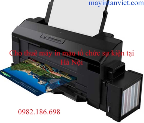 Cho thuê máy in màu tổ chức sự kiện tại Hà Nội