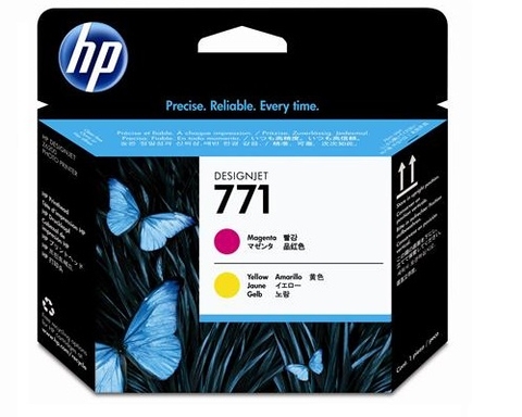 Đầu in HP 771 màu đỏ + vàng (CE018A) dùng cho máy in HP Z6200/6800