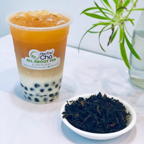Hồng Trà Sữa trân châu by Plantrip Cha