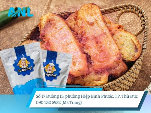 Chuối chiên lắc xí muội thơm ngon