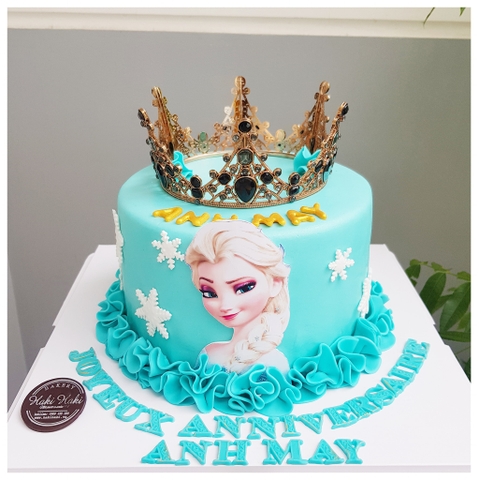 Bánh sinh nhật in hình Elsa
