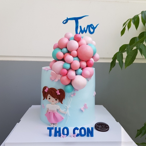 Banh sinh nhật bé Thỏ 2 tuổi