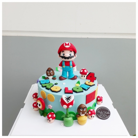 Bánh kem Mario mừng sinh nhật Bảo Long