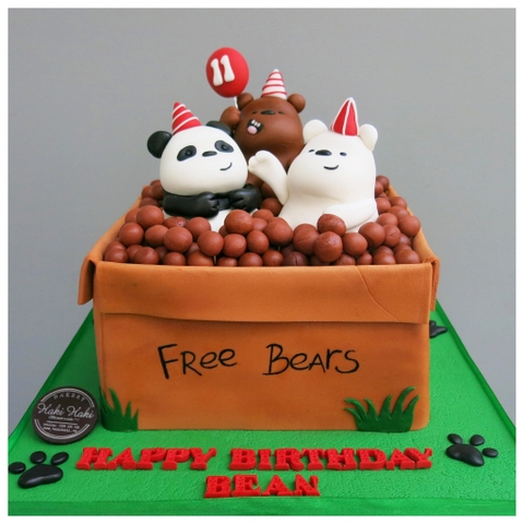 Bánh sinh nhật 3 chú gấu