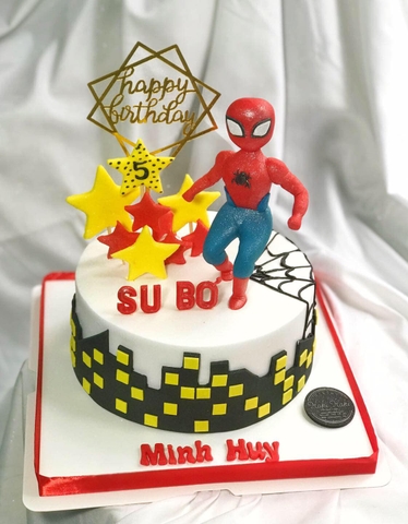 Bánh kem Người Nhện Su Bơ