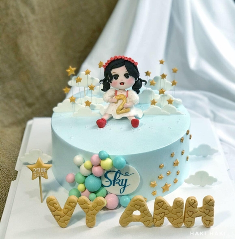 Bánh sinh nhật cho bé gái 2 tuổi