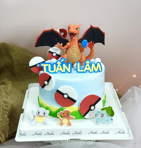 Bánh sinh nhật Pokémon cho bé