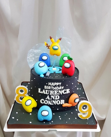 Bánh fondant Among Us