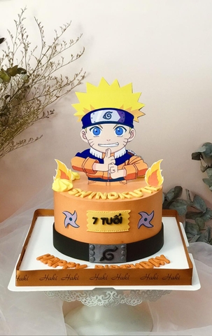 Bánh kem Naruto, Bánh kem in hình