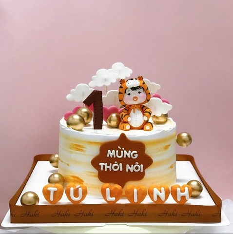 Bánh thôi nôi bé tuổi hổ siêu cute