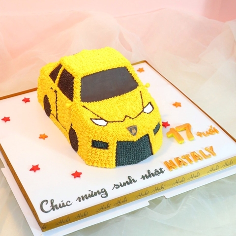 Bánh kem siêu xe Lamborghini