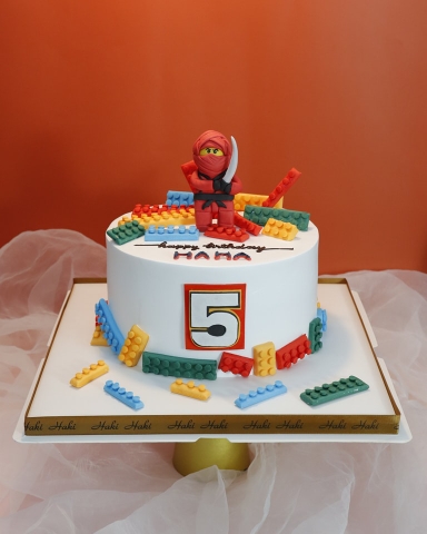 Bánh sinh nhật Lego Ninja Go cho bé