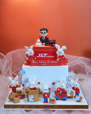 Bánh sinh nhật Sếp J&T