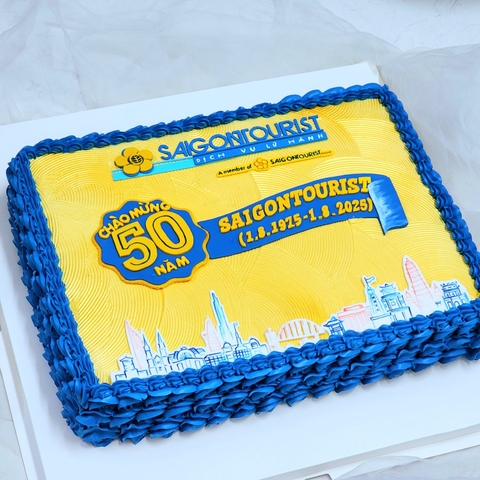 Bánh  kỷ niệm 50 năm công ty