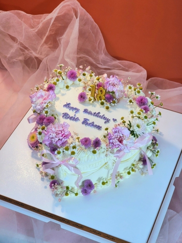 Bánh sinh nhật tuổi 18 rực rỡ