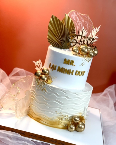 Bánh sinh nhật 2 tầng tặng Sếp