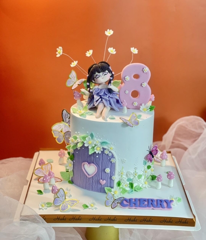 Bánh sinh nhật mừng Cherry 8 tuổi