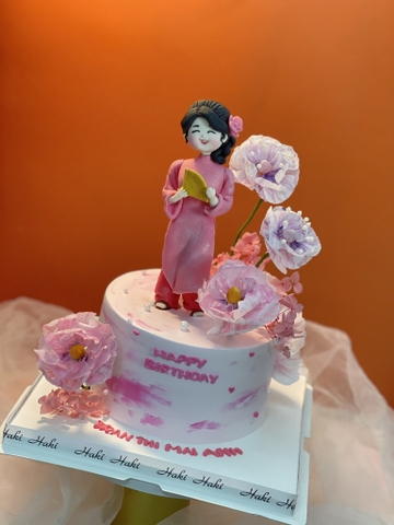 Bánh kem tạo hình mừng sinh nhật vợ, bạn gái